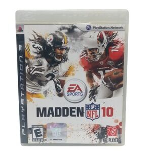 Madden NFL 10 -‎ Playstation-Rare Vintage-SHIPS N 24 HOURS